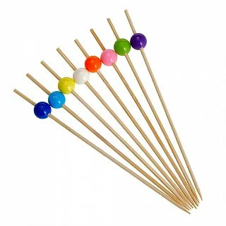 WEBBER Шпажки для канапе бамбуковые декоративные 50 штук 12 см BE-00057/1