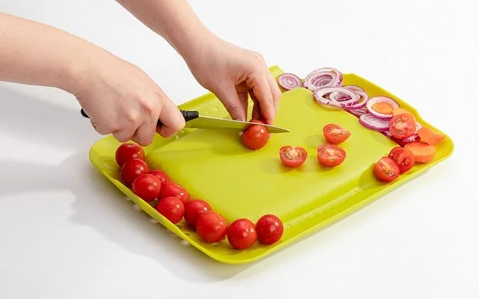 БЫТПЛАСТ Доска разделочная универсальная 3 в 1 4332105 микс