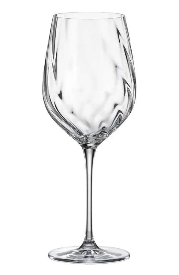 BOHEMIA Набор бокалов для вина Crystalite Bohemia URIA Optic 480 мл (6 шт) 68129