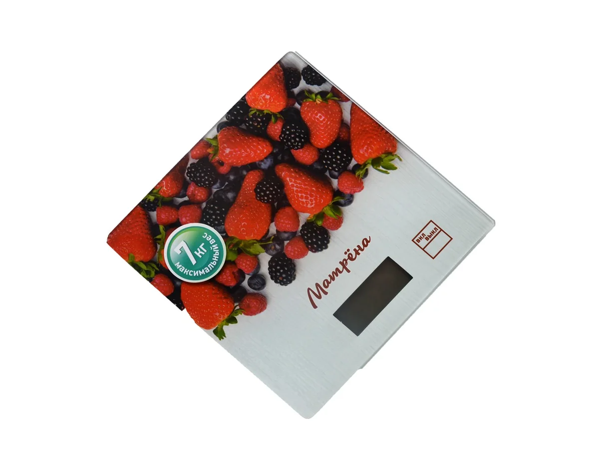 МАТРЕНА Весы кухонные MA-033 ягоды