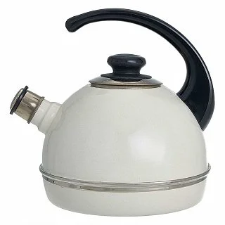 DELTA Чайник 3,5 л (консольная ручка) T04/35/04/00/01 слоновая кость (декор - золоченая нержавеющая сталь)