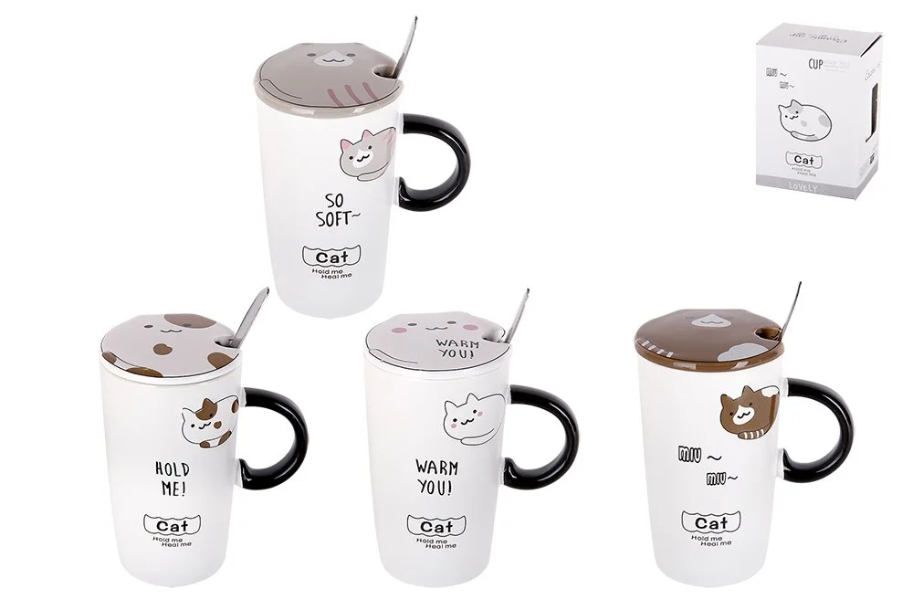 КОРАЛЛ Кружка 380 мл.Теплые коты 5125