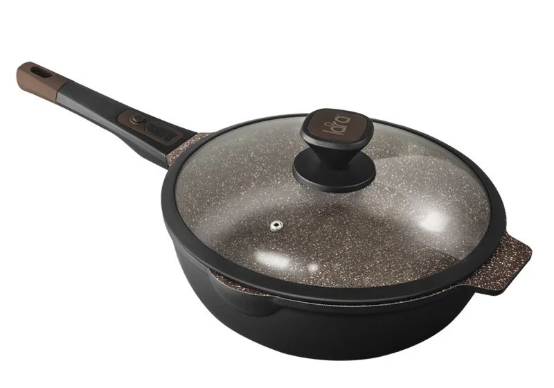 LARA Сковорода 28см MONACO CHOCО LR01-61-28