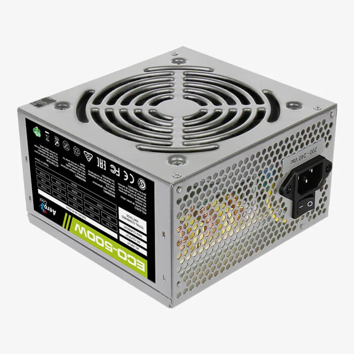 Aerocool Блок питания 500W Retail ECO-500W ATX v2.3 Haswell, fan