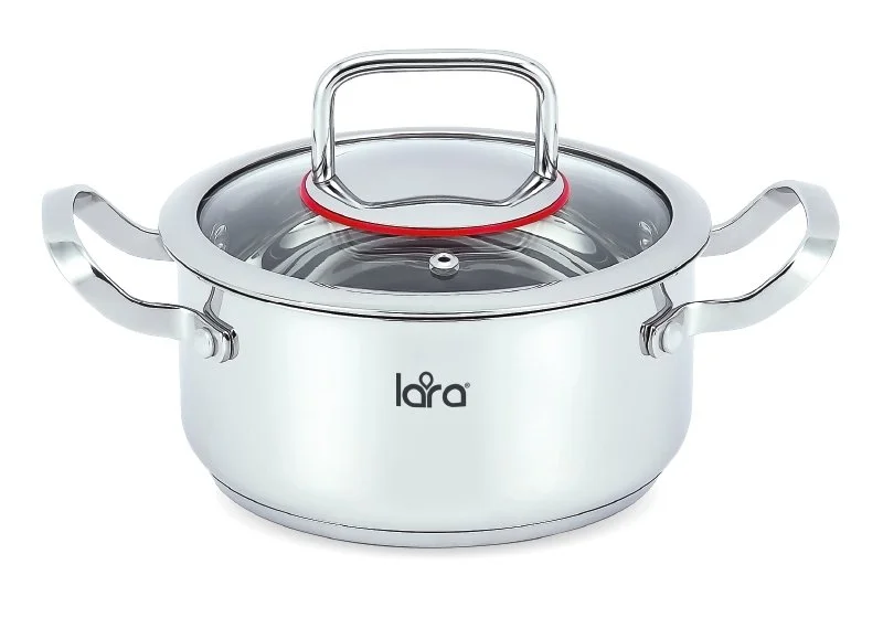 LARA Кастрюля 3,7л Prima LR02-503