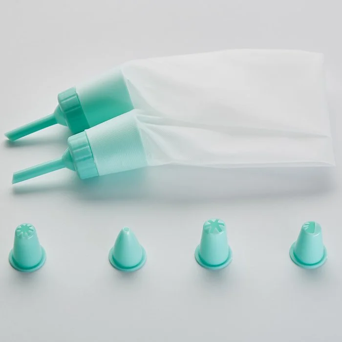 WEBBER Набор из 2 кондитерских мешков с 6 насадками ВЕ-0324/2