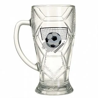 ДЕКОСТЕК Кружка для пива 500 мл Время футбола 08с1404ДЗ