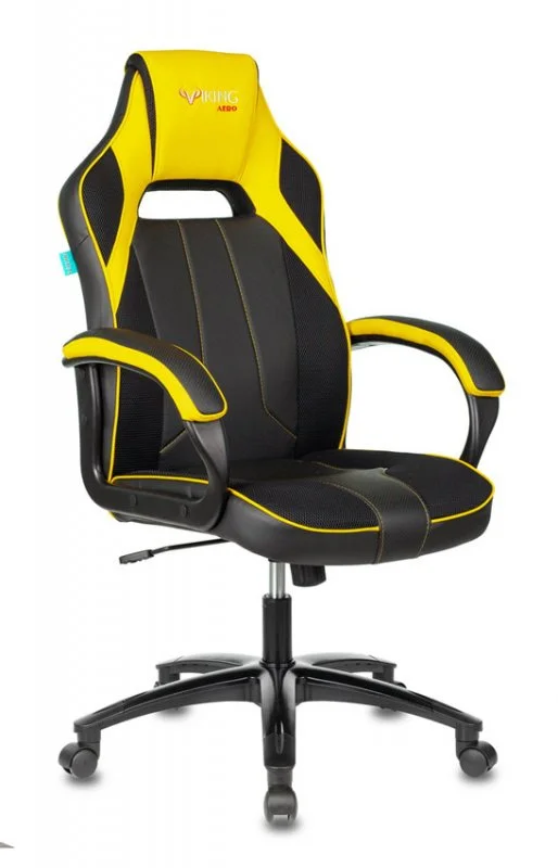 Бюрократ Кресло игровое VIKING 2 AERO YELLOW