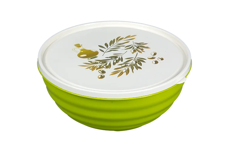 АР ПЛАСТ Салатник 3,0л. Тоскана 09037 оливковый