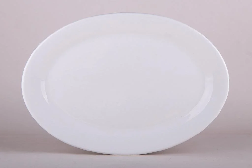 КОРАЛЛ Блюдо овальное 35.5см Общепит SRHT010