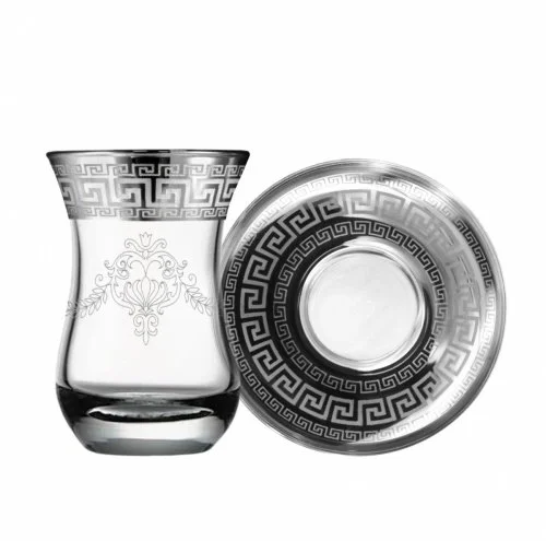 ГУСЬ ХРУСТАЛЬНЫЙ Набор чайный 12пр. Барокко SE63-561/4201/S