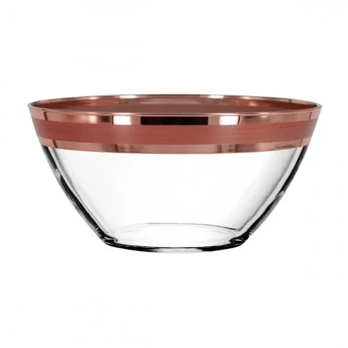 ГУСЬ ХРУСТАЛЬНЫЙ Набор салатников 2шт. Ампир цвет Рубин ERV79-1425/S