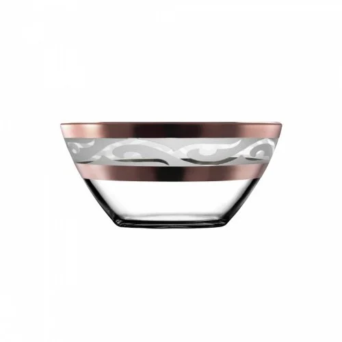 ГУСЬ ХРУСТАЛЬНЫЙ Набор салатников 2шт. Лира цвет Рубин ERV222-1322/S