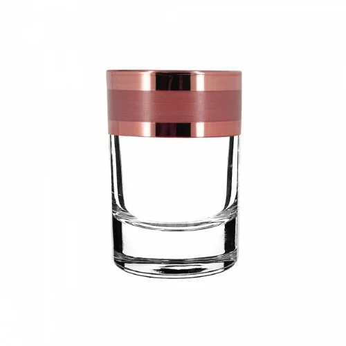 ГУСЬ ХРУСТАЛЬНЫЙ Набор стопок для водки 60мл. Ампир цвет Рубин ERV79-837/S