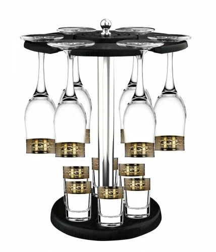 ГУСЬ ХРУСТАЛЬНЫЙ Универсальный набор 13пр. Версаль GE08-160/837-BS/S