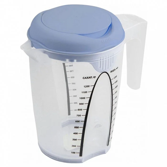 DELTA Емкость для блендера мерная STOCKHOLM 1,5 л PT1148ТГ-16 туманно-голубая