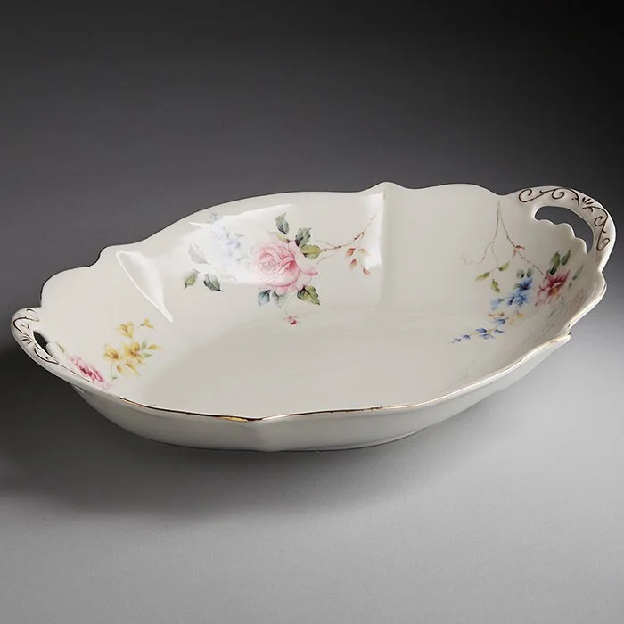 BEATRIX Блюдо 28*19*5,5см Санторини МН084Z