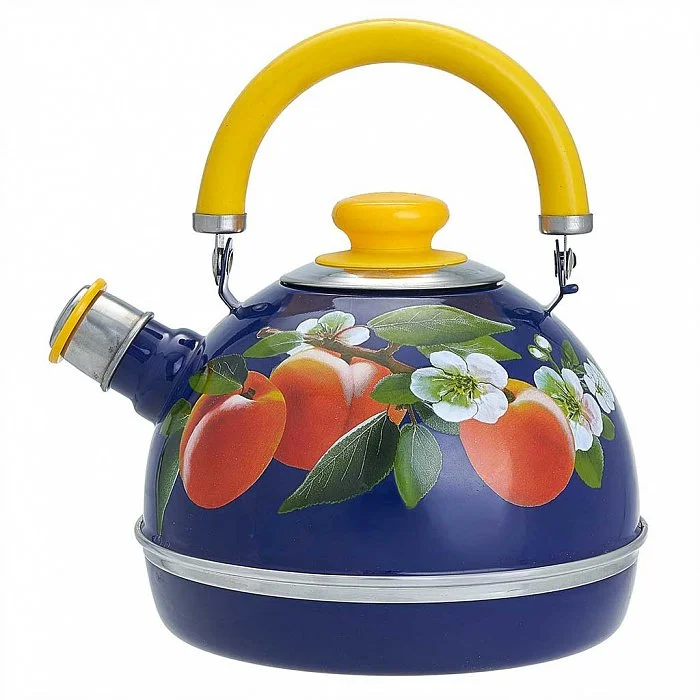 DELTA Чайник 3,5 л Абрикос синий TMM04/35/05/31/H16