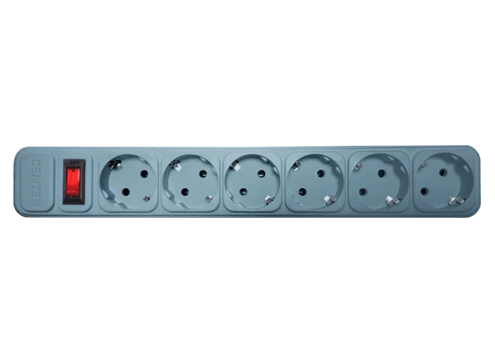 CENTEK Сетевой фильтр CT-8901-6-4.5 Gray