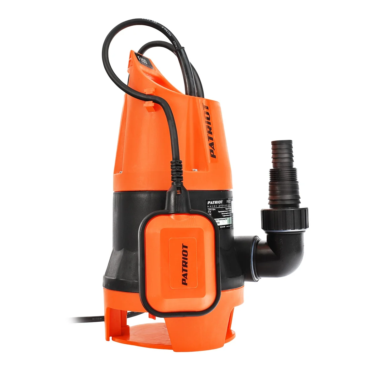 Patriot Насос дренажный F 800