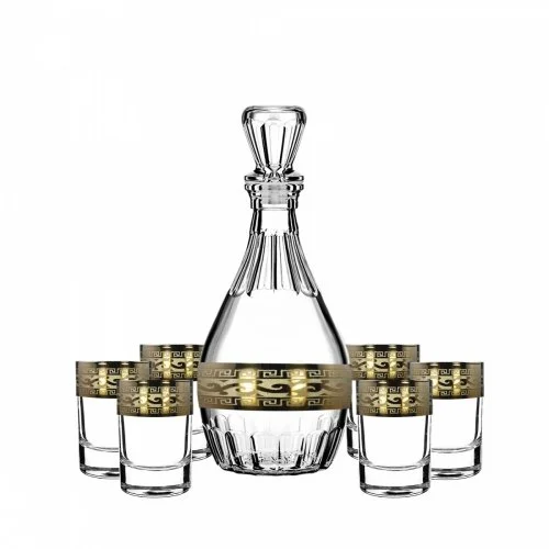 ГУСЬ ХРУСТАЛЬНЫЙ Набор для водки 7пр. Версаль GE08-1161/837/S