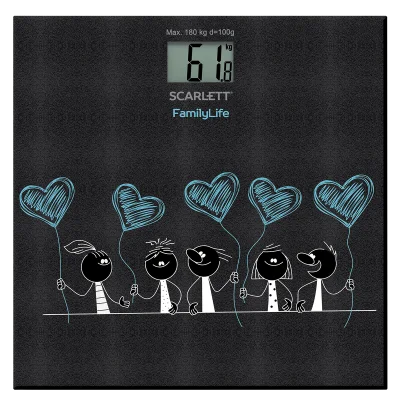 SCARLETT Весы напольные электронные SC-BS33E019