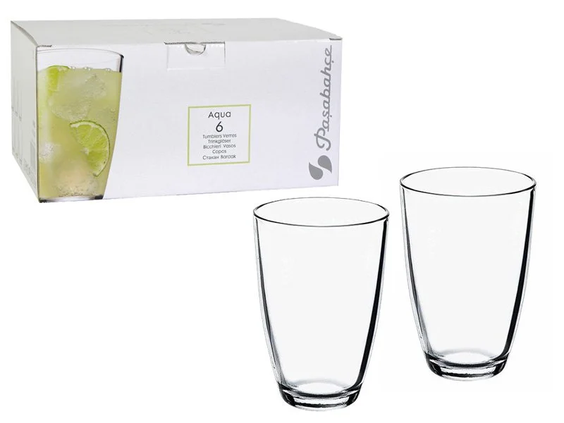 PASABAHCE Набор стаканов 6шт/360мл Aqua 52555B