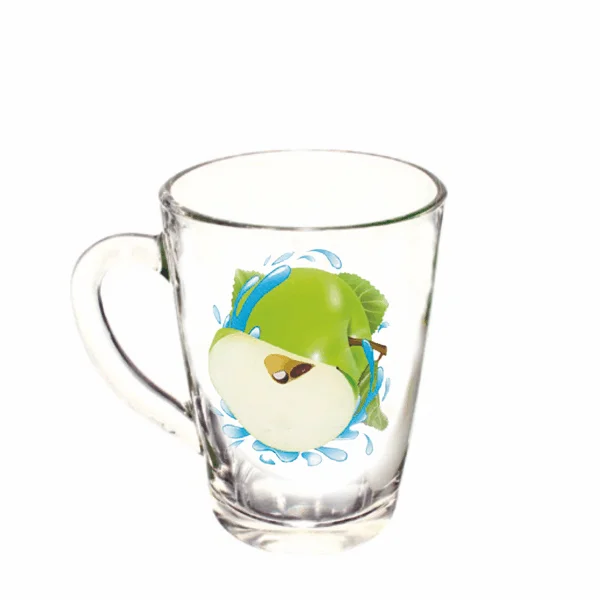 ОСЗ Кружка 300 мл. Капучино 07C1334-YZK Яблоко зелёное К