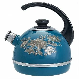 DELTA Эмалированный чайник 3,5л Олимпия T04/35/06/15 бирюзовый