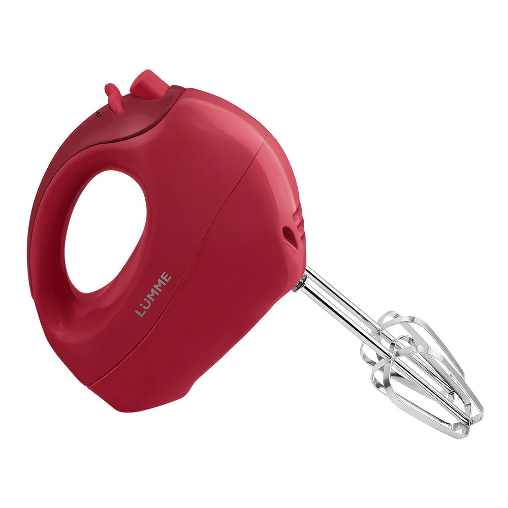 LUMME Миксер 300W LU-1817 красный рубин