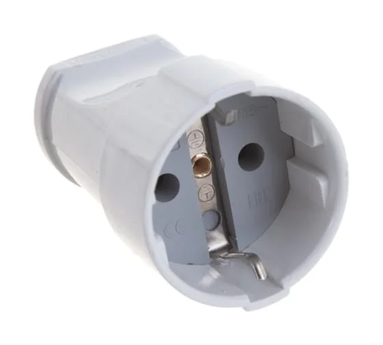 UNIVersal Штепсельное гнездо c заземлением белая 16А 250В 53133