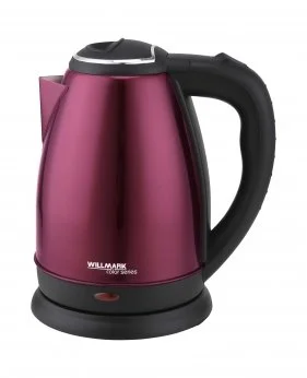 WILLMARK Электрический чайник WEK-1808SS вишневый