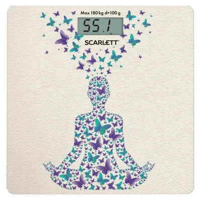 SCARLETT Весы напольные электронные SC-BS33E098