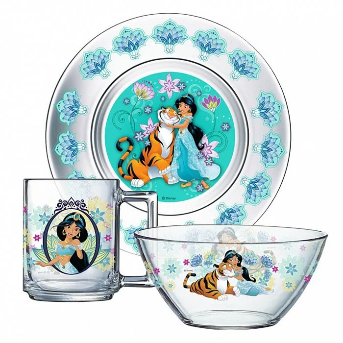 DELTA Набор посуды д/завтрака 3 пр. 18с2055ДЗ Жасмин