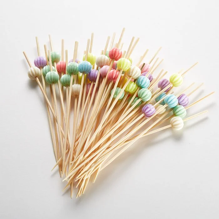 WEBBER Декоративные шпажки для канапе бамбуковые 50 штук 12 см KA-00058