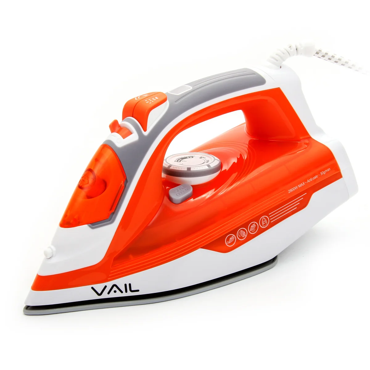 VAIL Утюг VL-4007 оранж.2800Вт