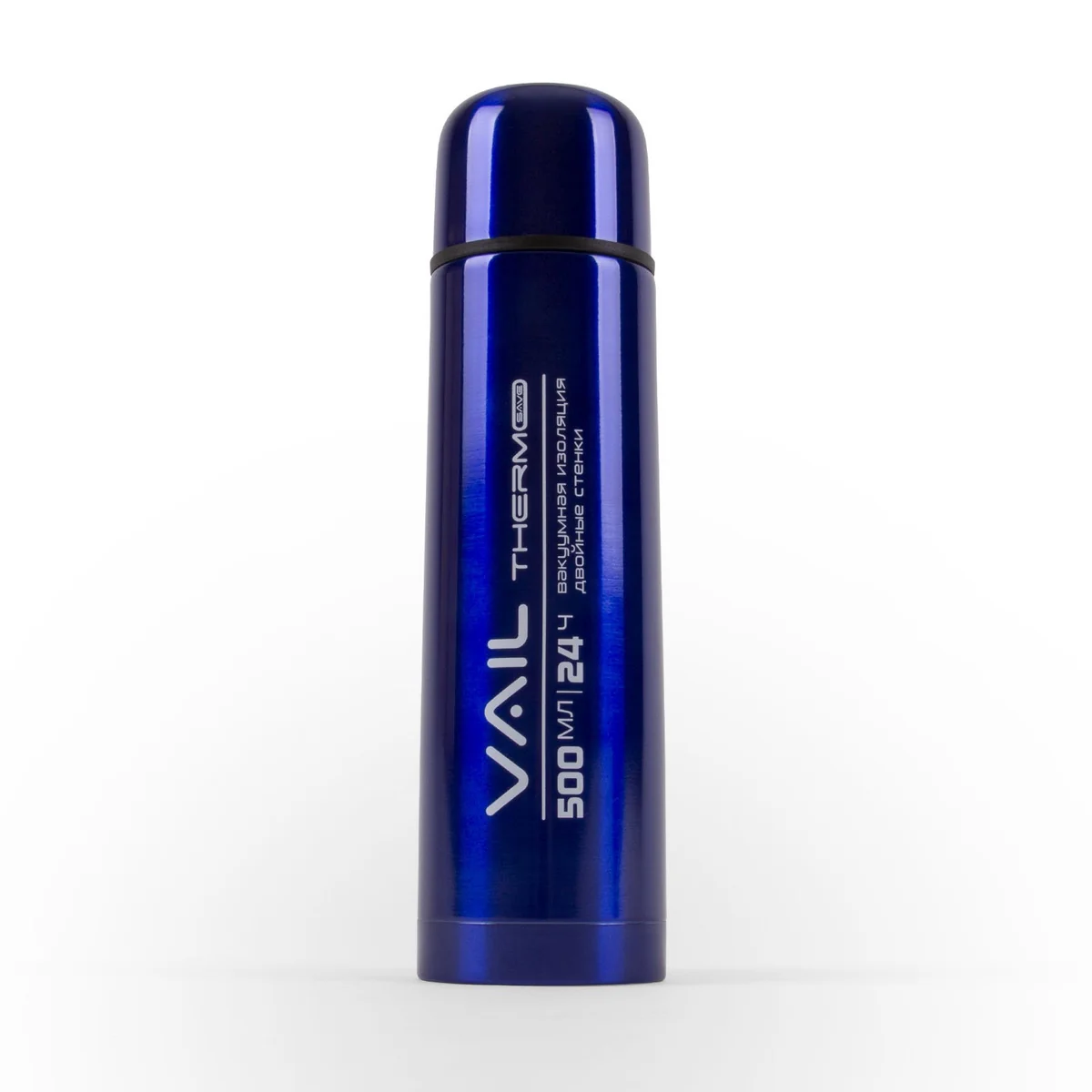 VAIL Термос 0,5л VL-7002 синий