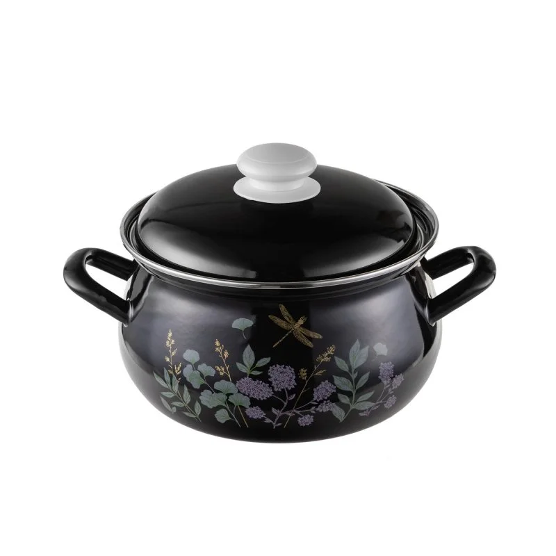 HITT Кастрюля 4,5л Botanica С-3915АП2/8ЧрДТТ