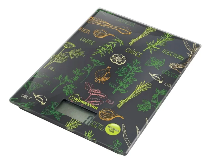 HOMESTAR Весы кухонные HS-3008 специи черный