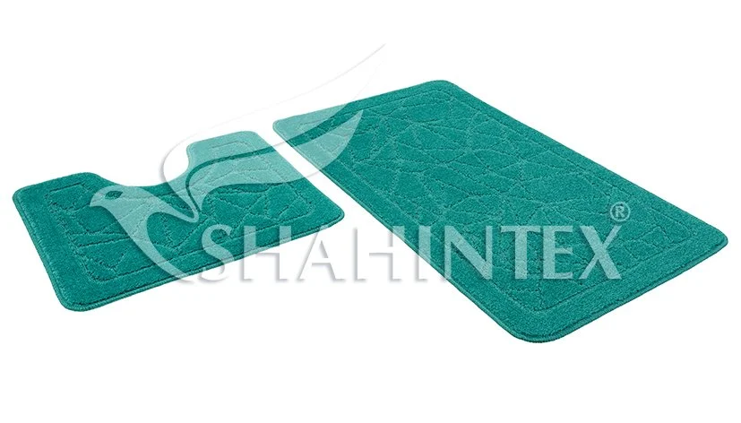 SHAHINTEX Набор ковриков для ванной Мятный 60*100+60*50 7813