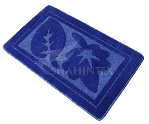 SHAHINTEX Коврик для ванной РР 001 СИНИЙ 60*100 8100