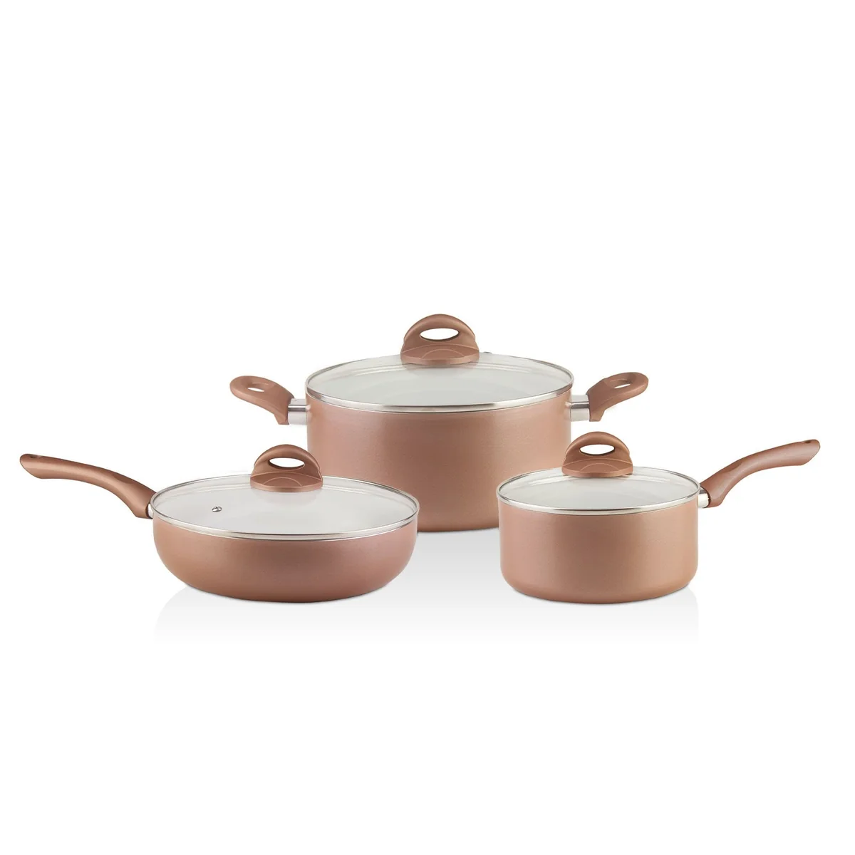 GALAXY Набор посуды с керамическим покрытием LINE GL9507