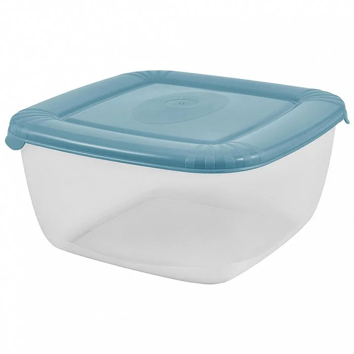 DELTA Емкость для хранения пищевых продуктов POLAR квадратная 0,46 л РТ1674ГО-25 голубой океан