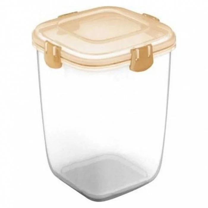 DELTA Контейнер для продуктов Fresh Barberry квадратный 1,7 л SE2241СЛ сливочный крем