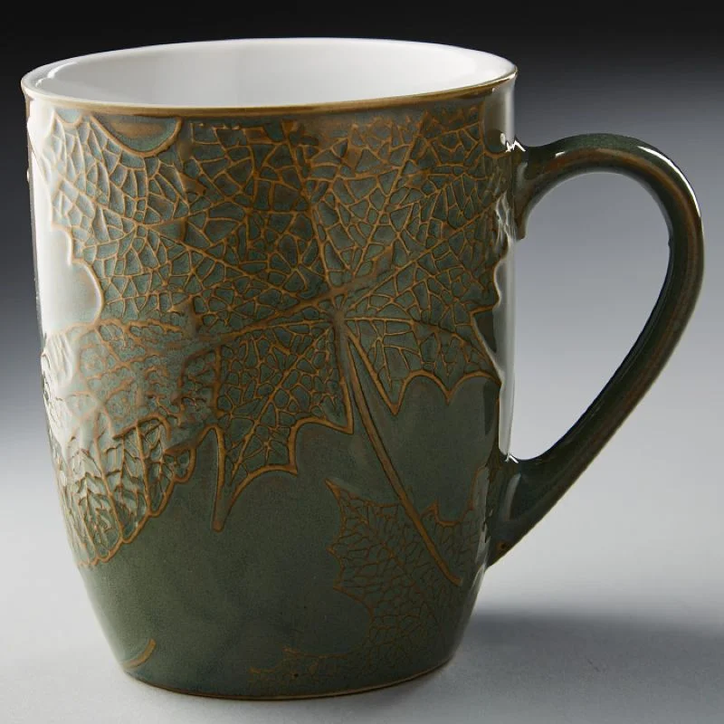 ROSARIO Кружка 380мл Ф13-031L Радуга зеленая