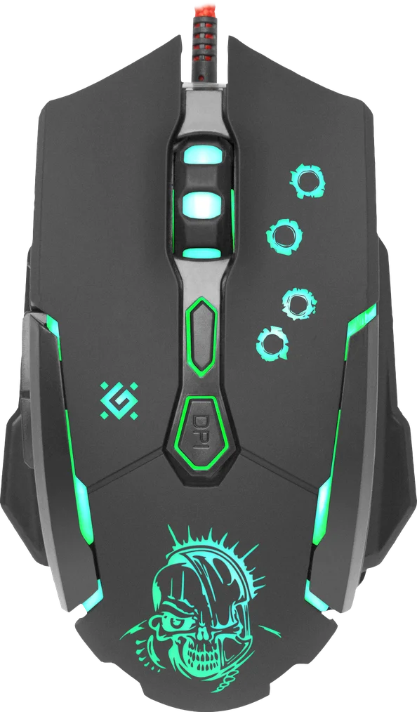 Defender Проводная игровая мышь Killer GM-170L оптика,7кнопок,800-3200dpi