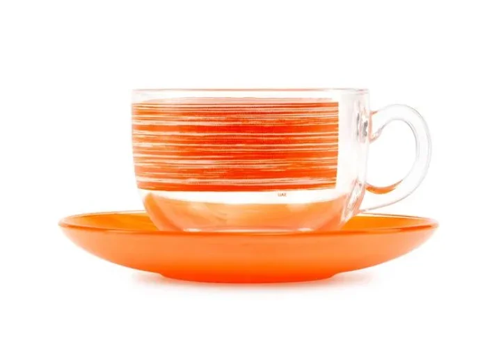 LUMINARC Набор чайный 12пр./220мл Brush mania orange P8984