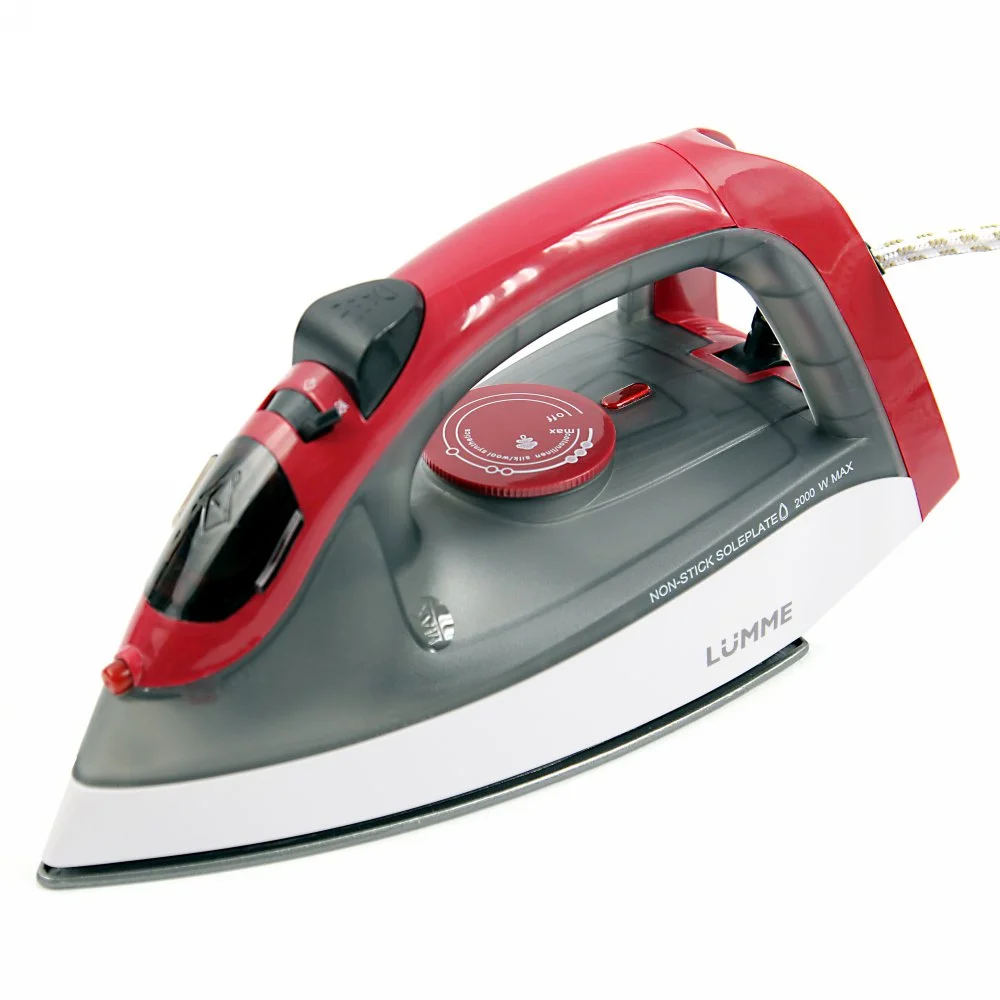 LUMME Утюг 2000W LU-1134 бордовый гранат