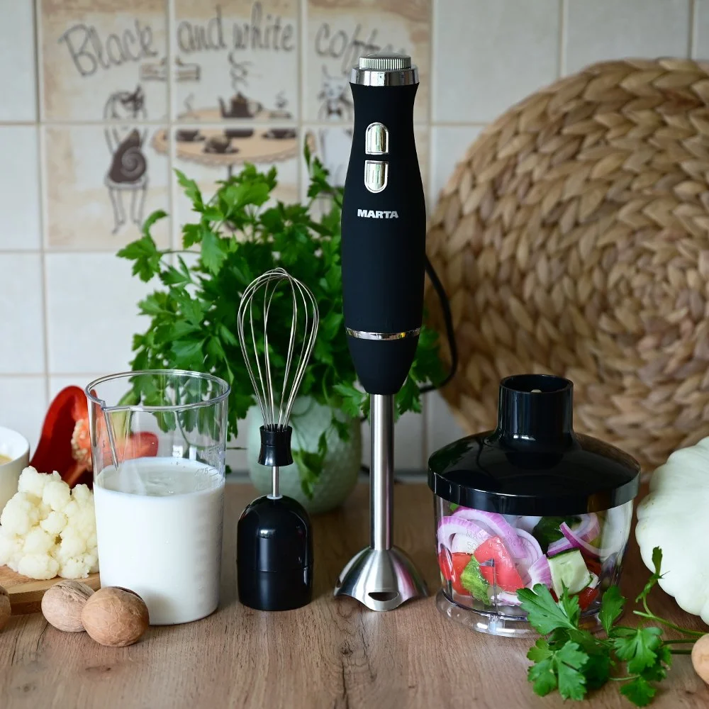 MARTA Блендер MT-1564 Черный жемчуг