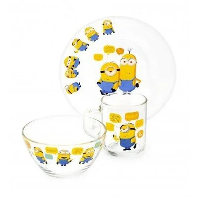 ОСЗ Набор посуды д/завтрака 3 пр. Миньоны 2 20С2181MIN2